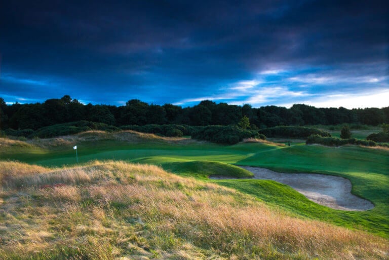 Undulating tenth hole at Castlemartyr golf resort