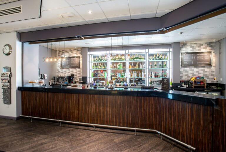Well-stocked bar serves golfers year-round
