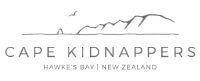 Black Cape Kidnappers logo on white background