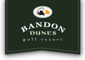 Bandon Dunes Resort logo on green background