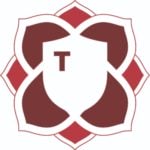 Red Tetherow Resort Logo on white background