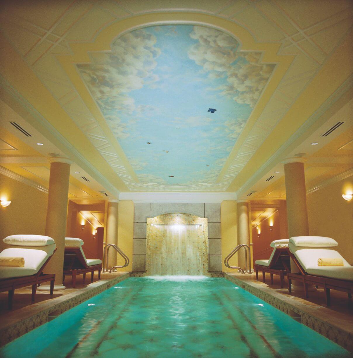 Indoor pool at Destination Kohler in Wisconsin