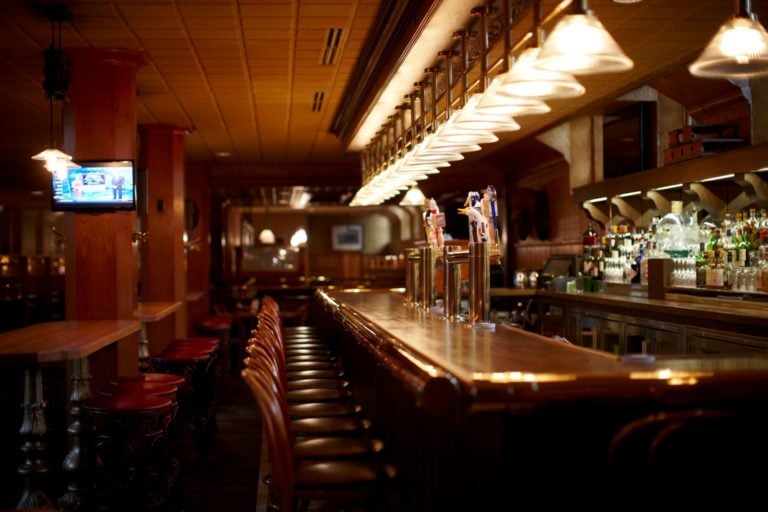 Interior bar at Kohler Resort