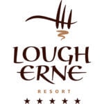 Lough Erne Resort dark logo on white background