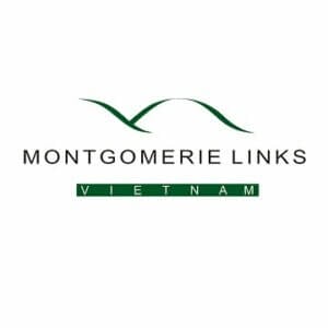 Montgomerie Links emblem on white background