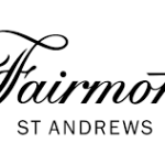 Black Fairmont St Andrews logo on white background