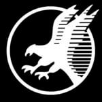 Black and white Predator Ridge Golf Resort Emblem