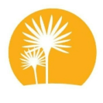 Yellow and white Palmetto Dunes Emblem