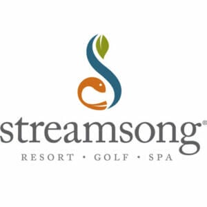 Streamsong resort emblem on white background