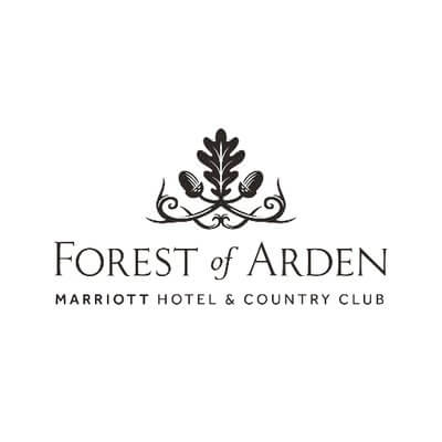 Black Marriott Forest of Arden logo