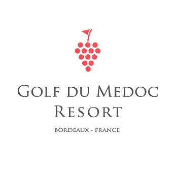 Golf du Medoc Resort Logo on white background