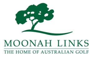 Green Moonah Links logo on white background