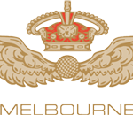 Gold Royal Melbourne emblem