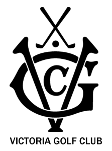 Black Victoria Golf Club Emblem