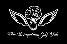 White Metropolitan Golf Club emblem