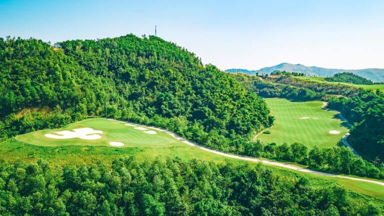 Hilltop Valley golf course in Vietnam