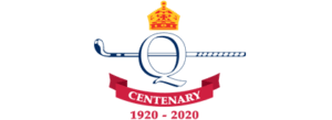 Royal Queensland golf club centenary logo