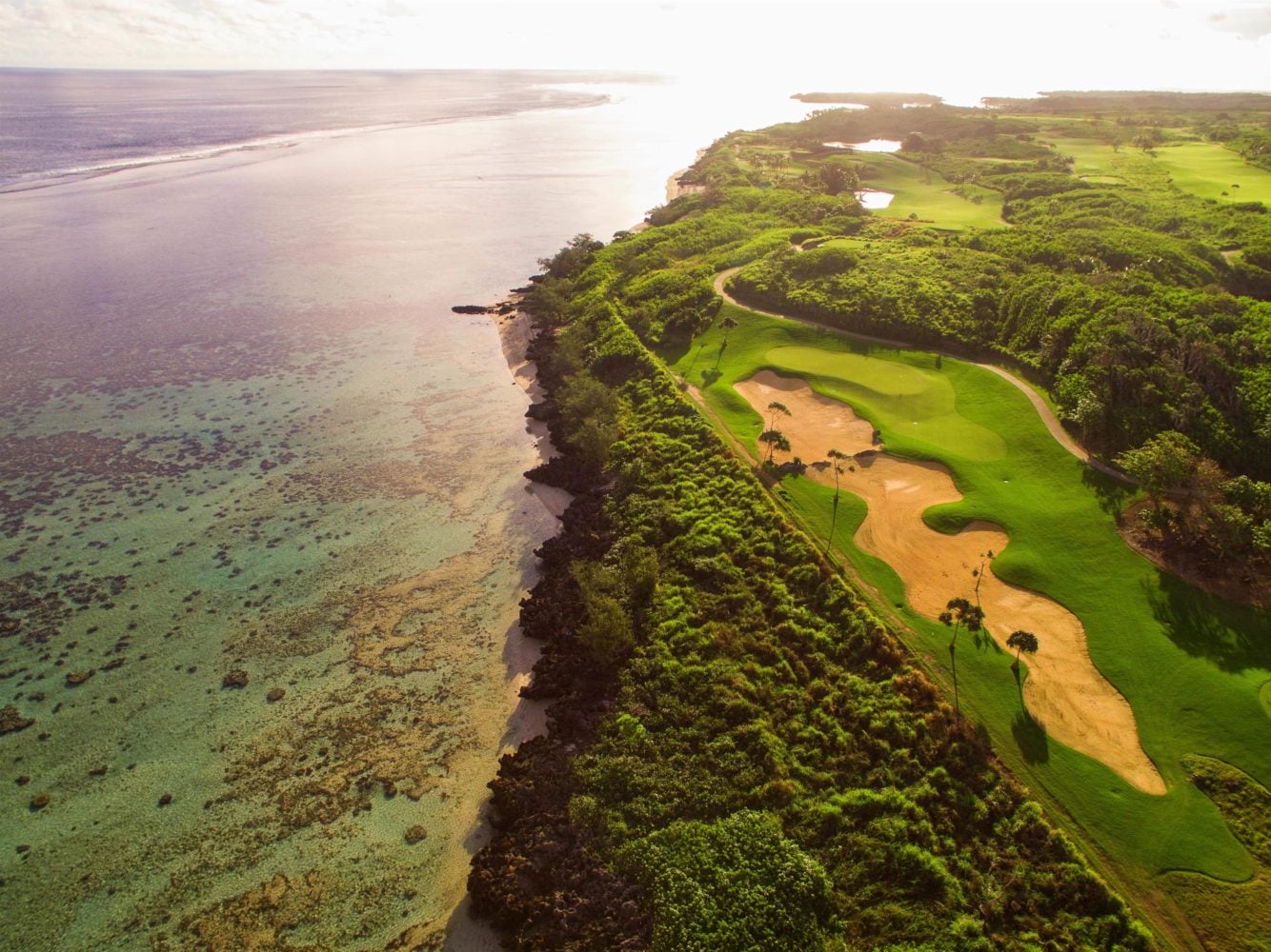 Golf course adjacent to Natadola Bay golf course