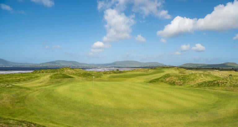 Waterville golf links in Ireland