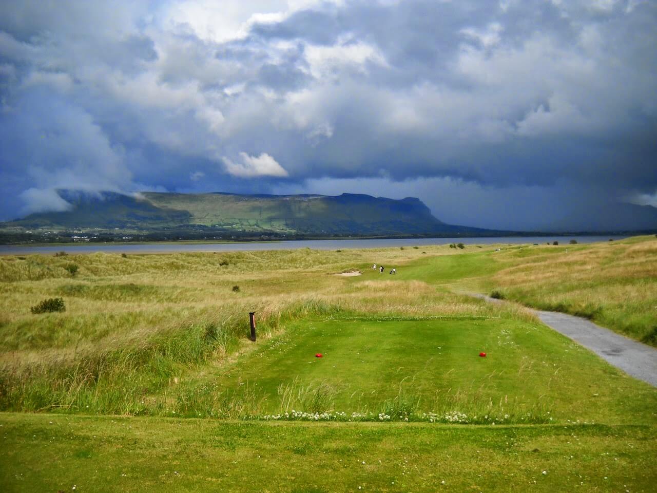 County Sligo golf course tenth tee