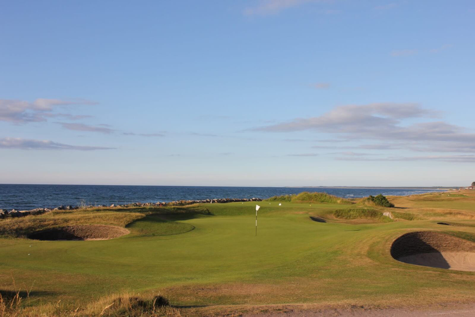 Twelfth hole at Nairn Golf Club