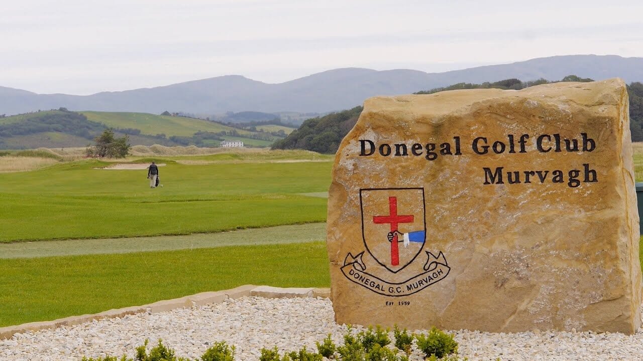 Donegal Golf Club plaque