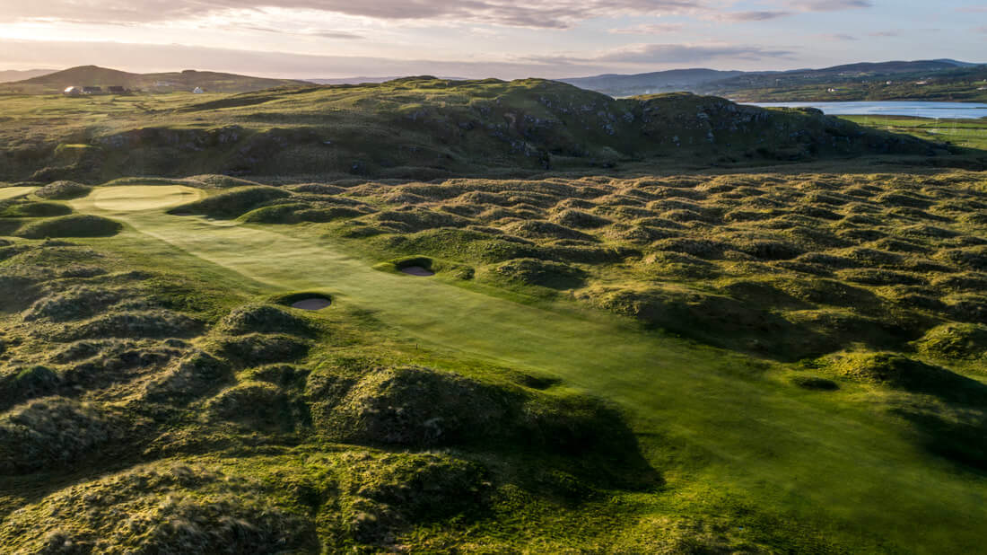 Ballyliffin Golf Club undulations