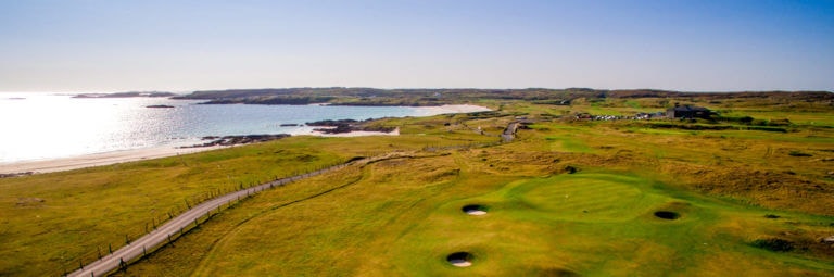 Connemara golf course panorama