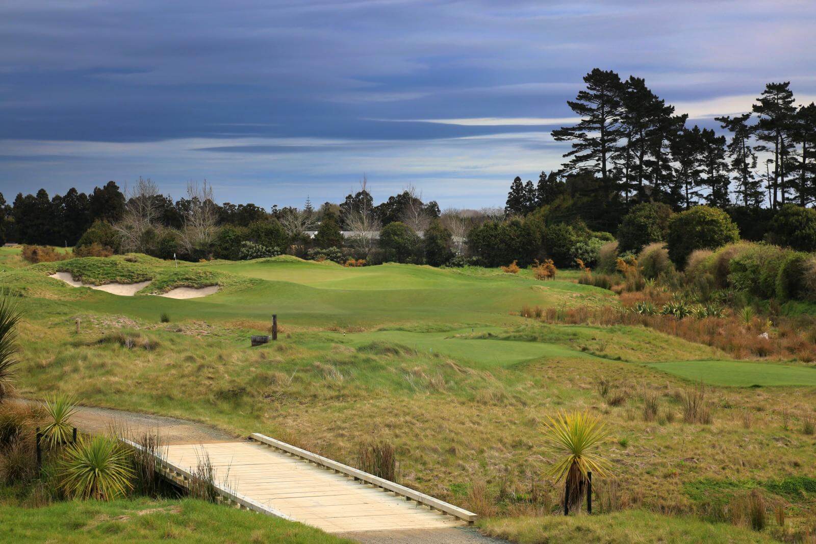 Windross Farm par three hole in New Zealand