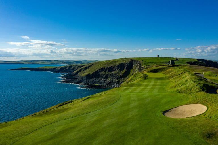 Old Head Links and Atlantic Ocean in Southern Ireland