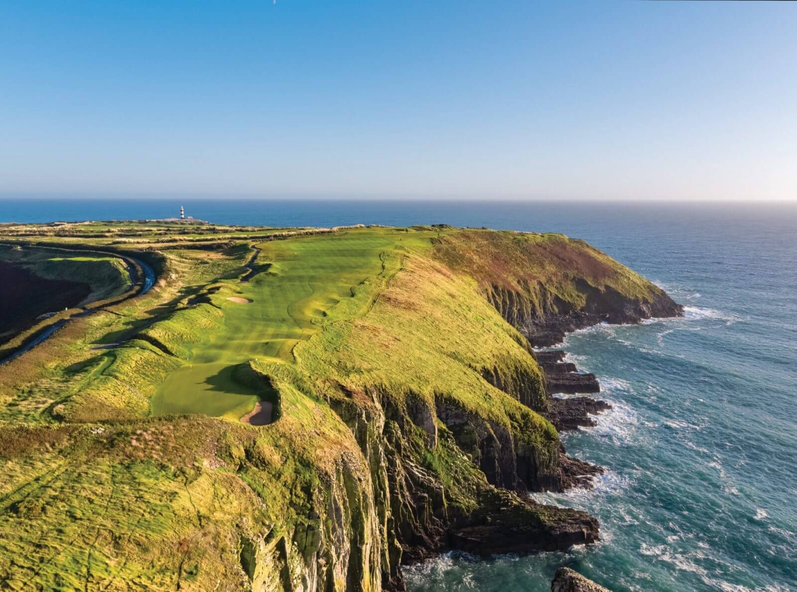 Old Head fifth hole overlooking Atlantic Ocean