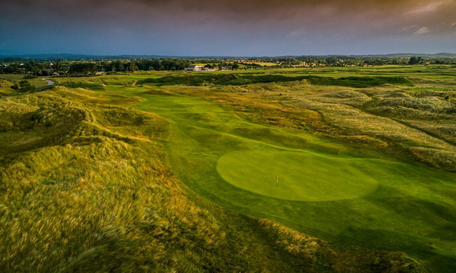 County Louth golf club fourth hole