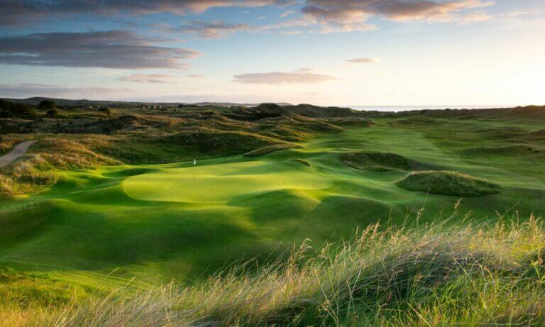 County Louth Golf Club fourteenth green
