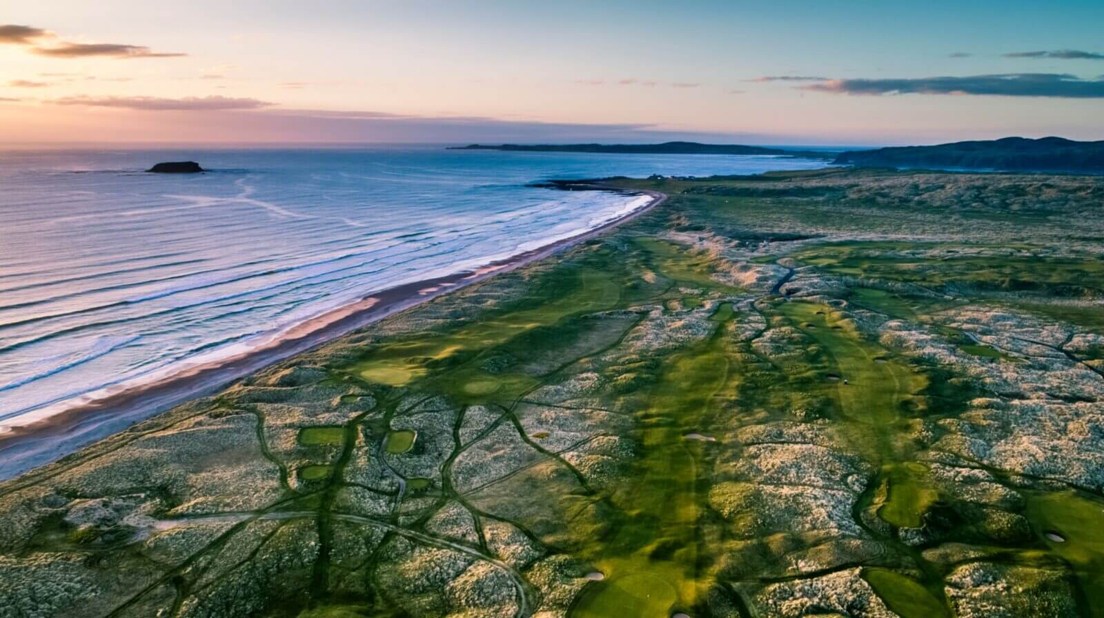Balliliffin golf club aerial