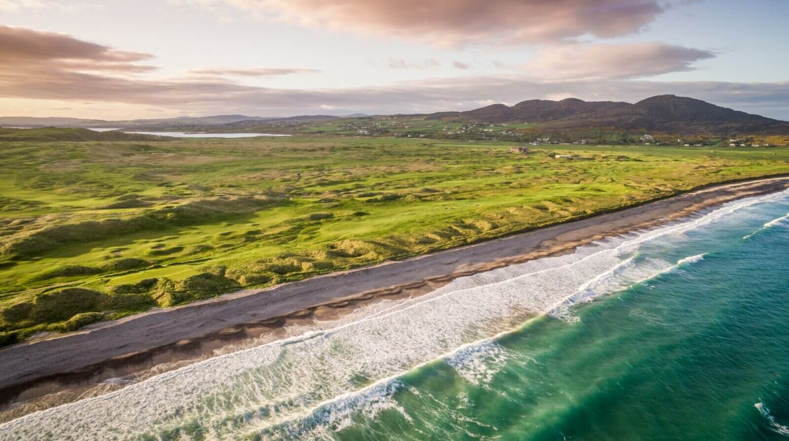 Ballyliffin old course from coast