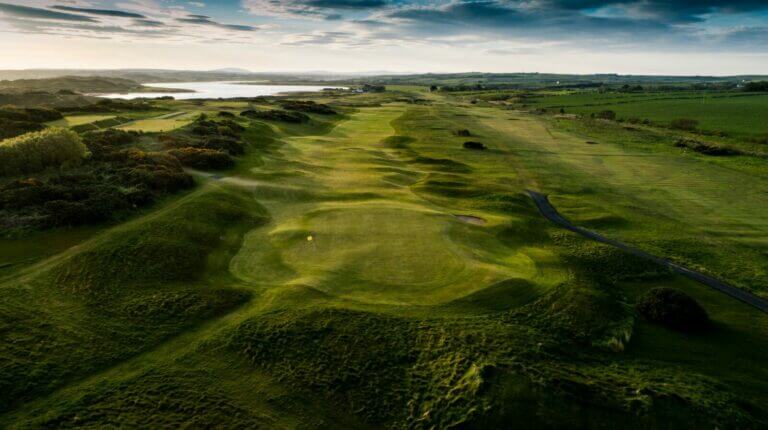 Castlerock golf course at dawn