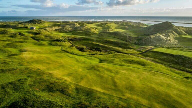 Castlerock golf club in Ireland