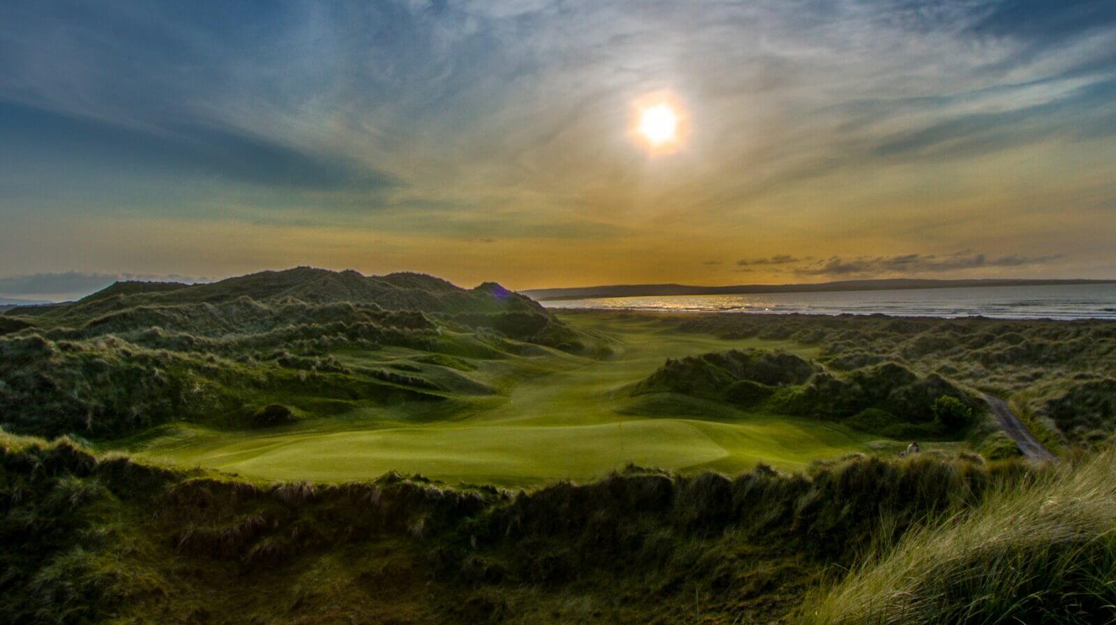 Enniscrone golf club in Ireland