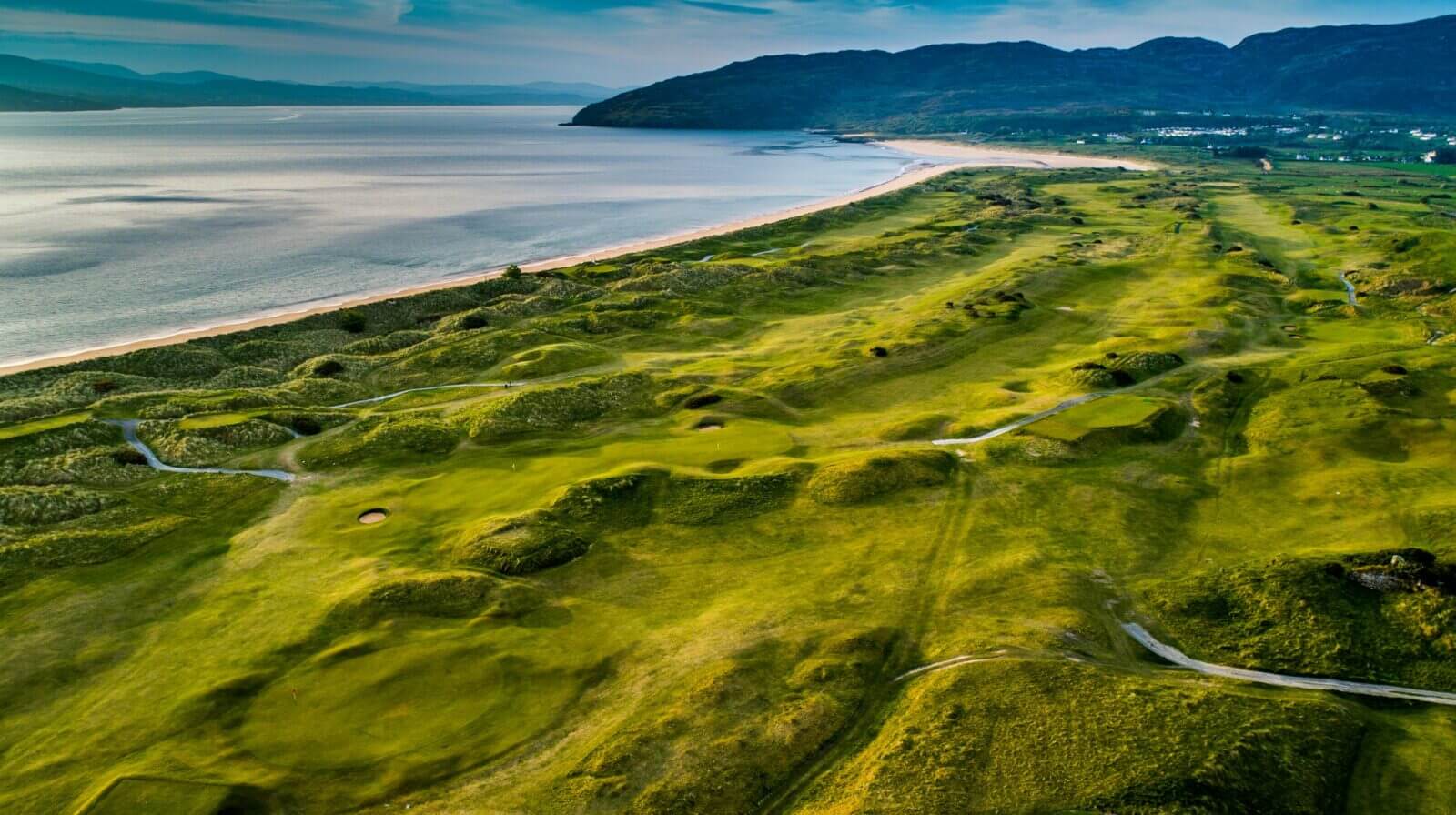 Portsalon golf links in Donegal