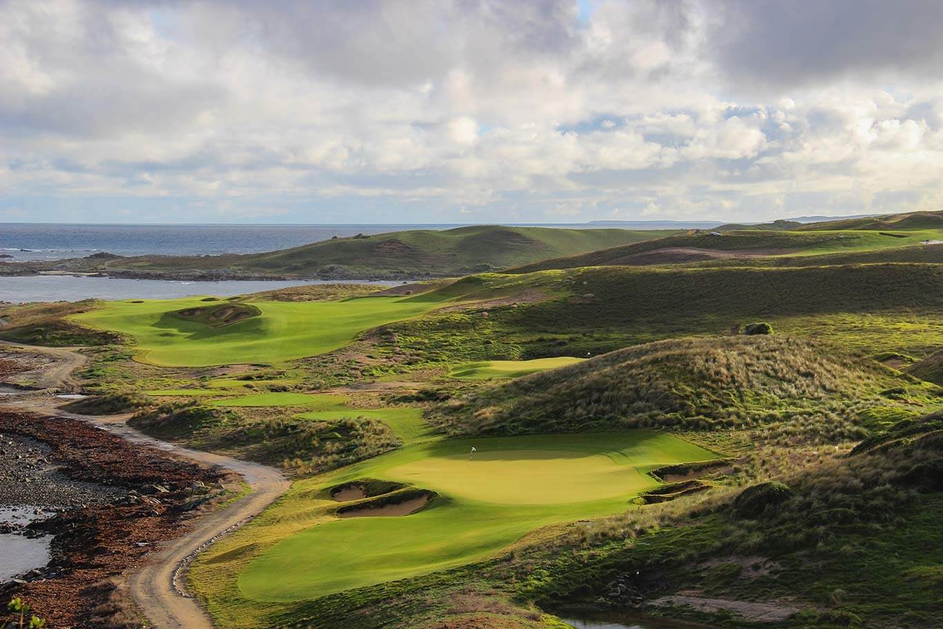 Ocean Dunes golf course in Tasmania