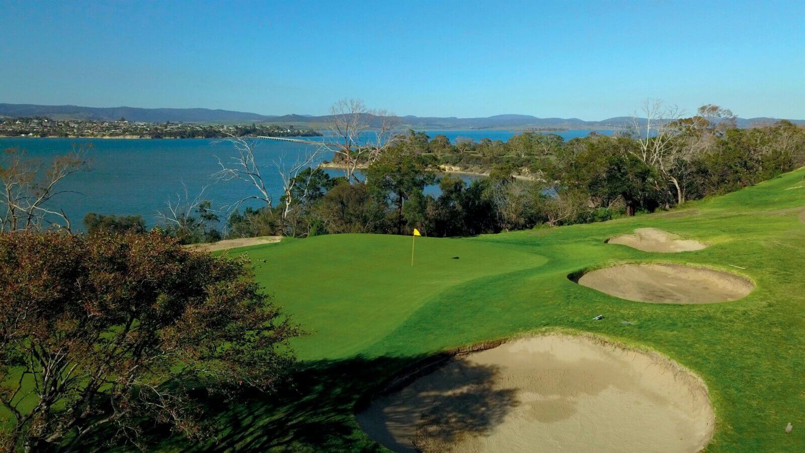 Green overlooking Barilla Bay