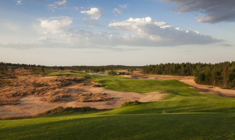 Sand Valley links golf course