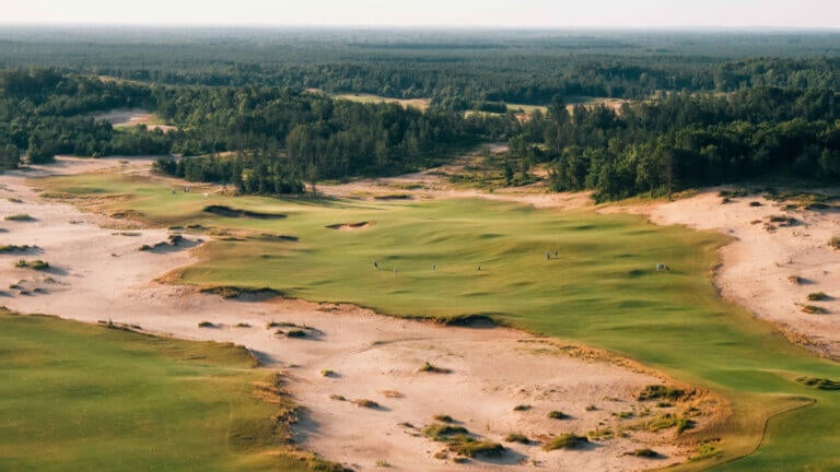 Sand Valley aerial view