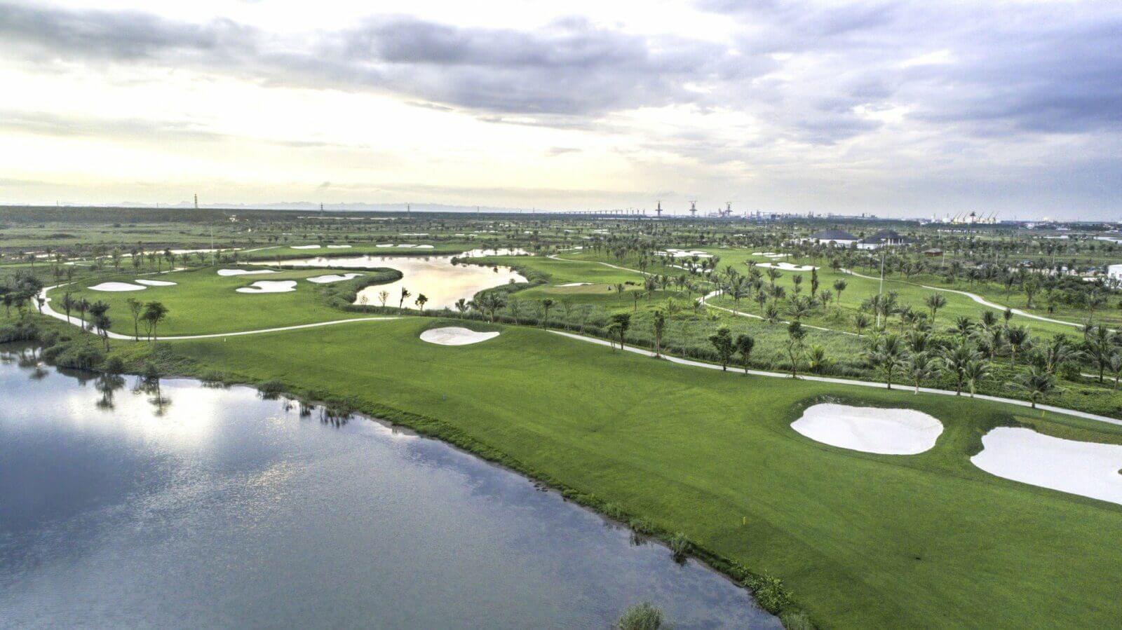 Golf course at Vinpearl HaiPhong