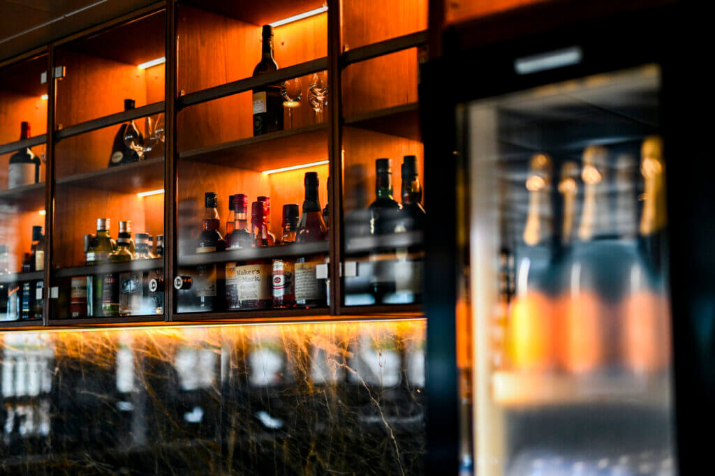 Dining Room bar on the Coral Geographer cruise ship