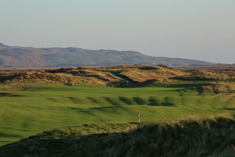 The golf links at The Machrie