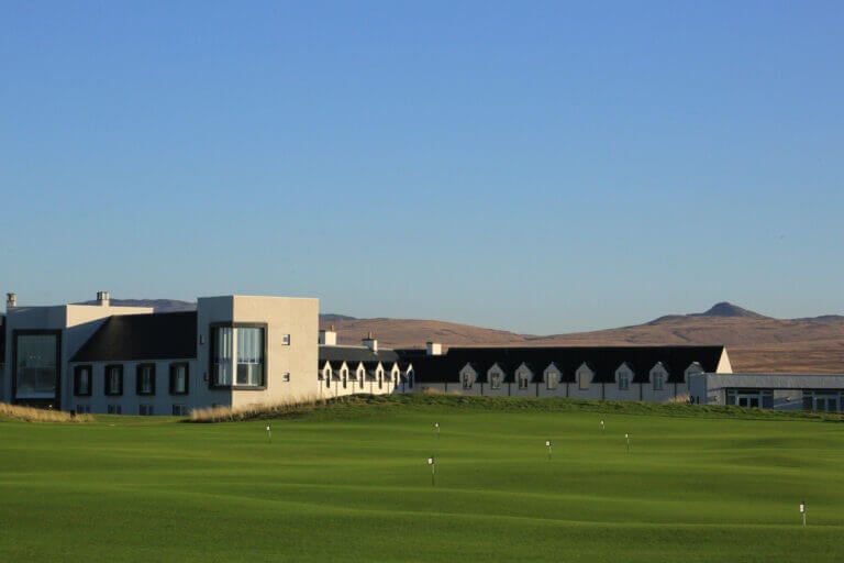 The Machrie golf course putting green