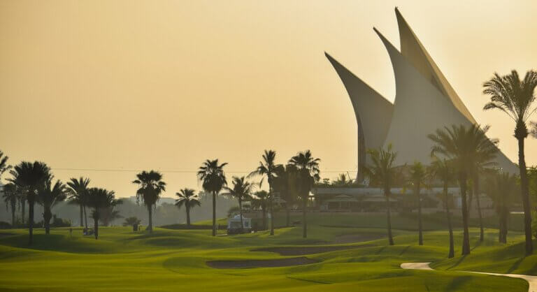 Dubai Creek ninth hole