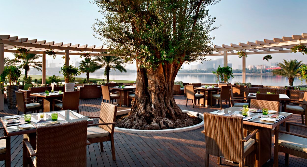 Dubai Creek restaurant patio