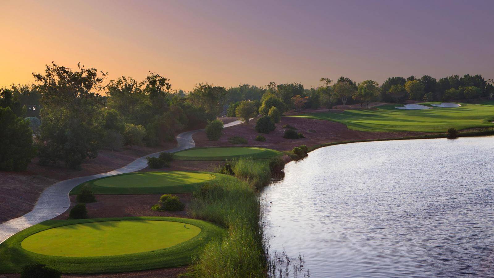 Jumeirah Golf Estates Earth Course tee boxes